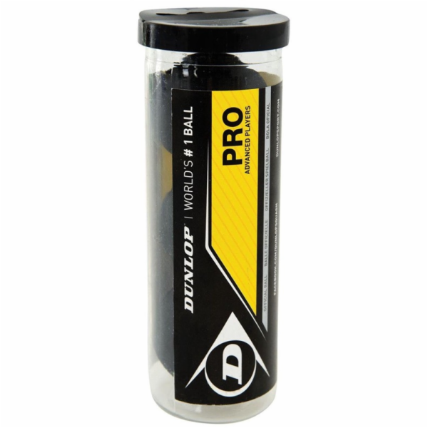 Squashové míčky Dunlop pro 3-trubice