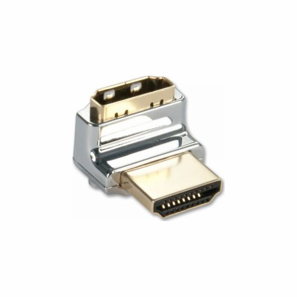 Lindy AV adaptér HDMI - HDMI stříbrný (41506)