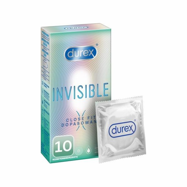 Durex Invisible Close Fit kondomy 10 ks.