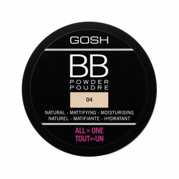 Gosh BB Lisovaný pudr na obličej 04 Beige 6,5g