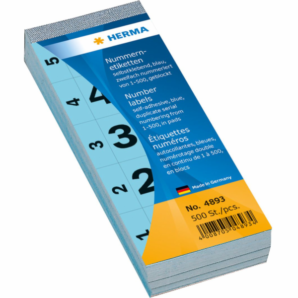 Herma Samolepící etikety 28 x 56 mm / 500 kusů (4893)