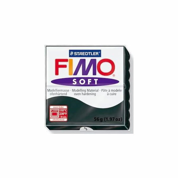 Staedtler Masa Fimo Soft 56g 9 černá (185280)