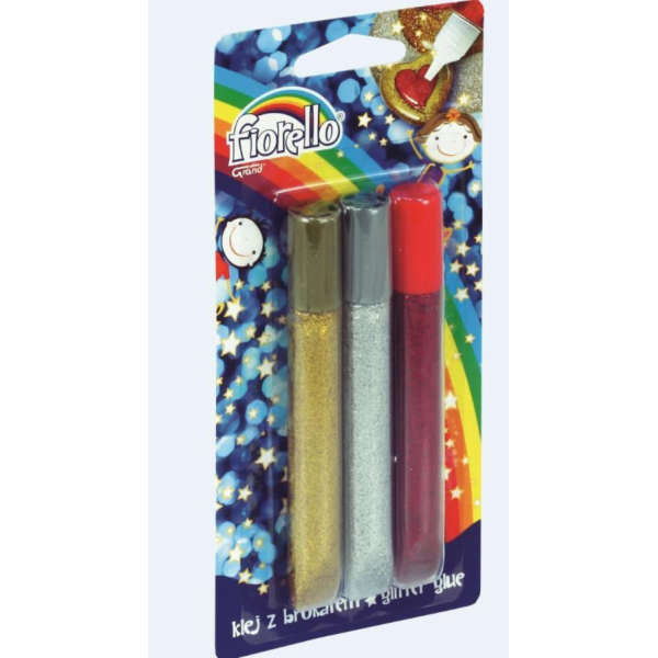 Glittrové lepidlo Grand Fiorello 3 barvy