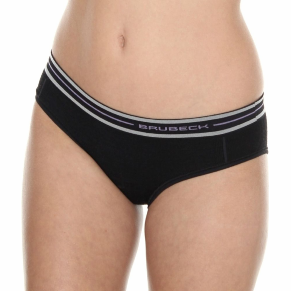Brubeck Dámské hipster kalhotky Merino Active Wool černá ...