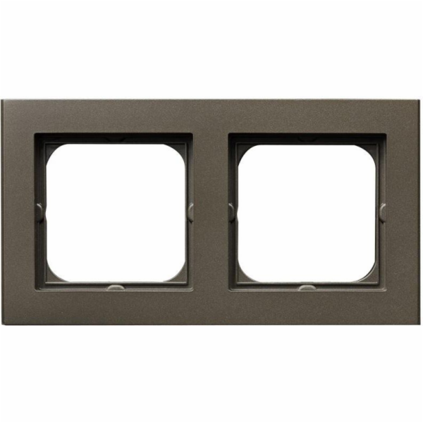 Ospel Sonata dvojitý rám, čokoládová metalíza (R-2R/40)