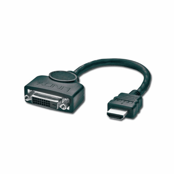 Lindy HDMI - DVI-D AV adaptér černý (41227)