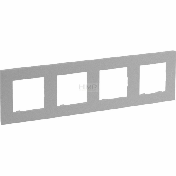 Legrand Niloe Step - čtyřnásobný rám 4x - ocelová barva 8...