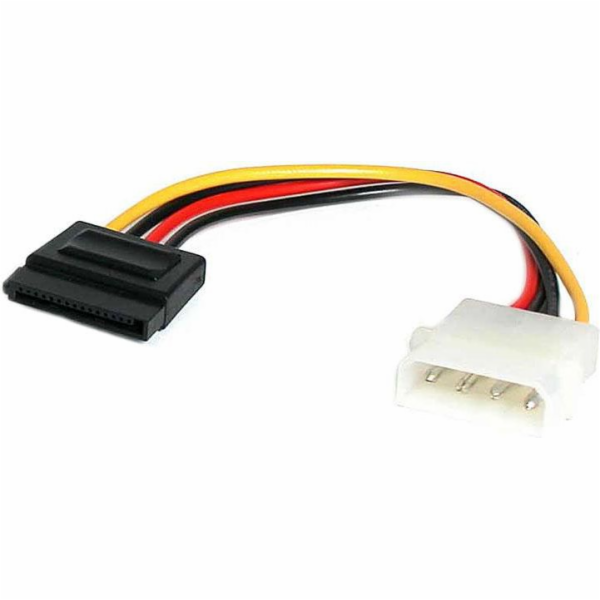 StarTech Molex - SATA, 0,15 m, vícebarevný (SATAPOWADAP)
