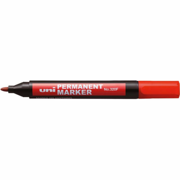 Uni Mitsubishi Pencil Permanent Marker UNI 320 RED (NO-32...