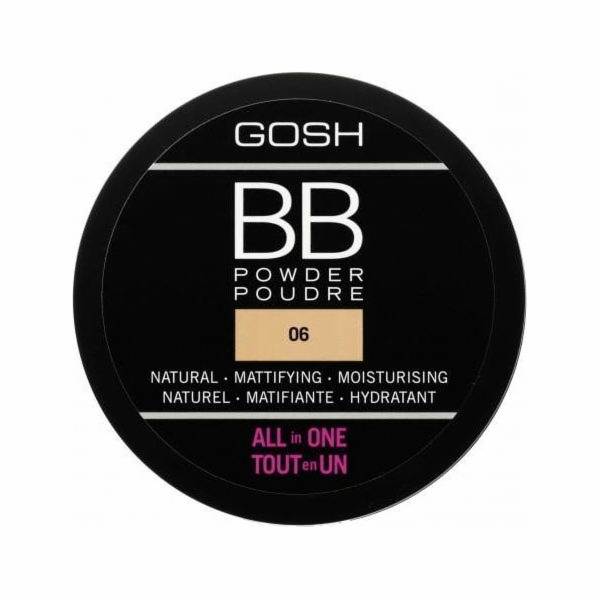 Gosh BB Pressed Powder 06 Warm Beige 6,5g