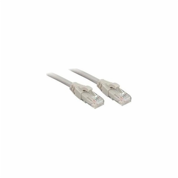 Lindy Patchkabel Cat6 U/UTP šedá 3,00 m (48004)