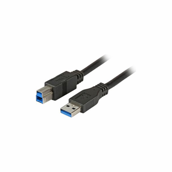 EFB USB kabel USB-A – USB-B 3 m černý (K5236.3)