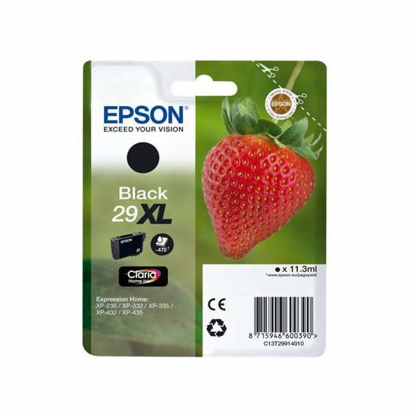 Inkoust Epson T29XL / C13T29914012 Claria Home (černý)