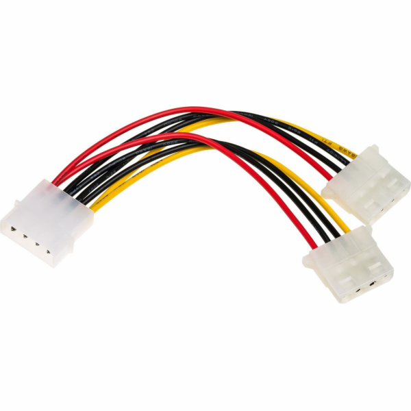 Akyga Molex - Molex x2, 0,15 m, vícebarevný (AK-CA-15)