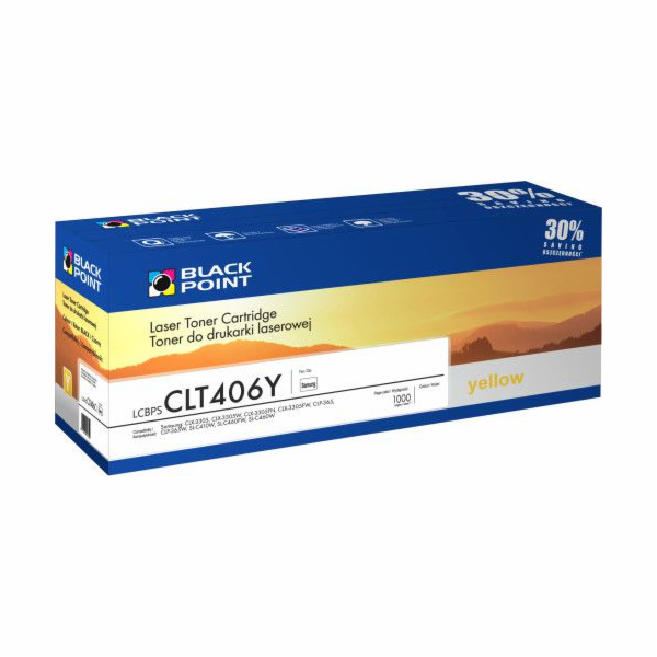 Toner Black Point LCBPSCLT406Y Žlutý náhradní CLT-Y406S (...