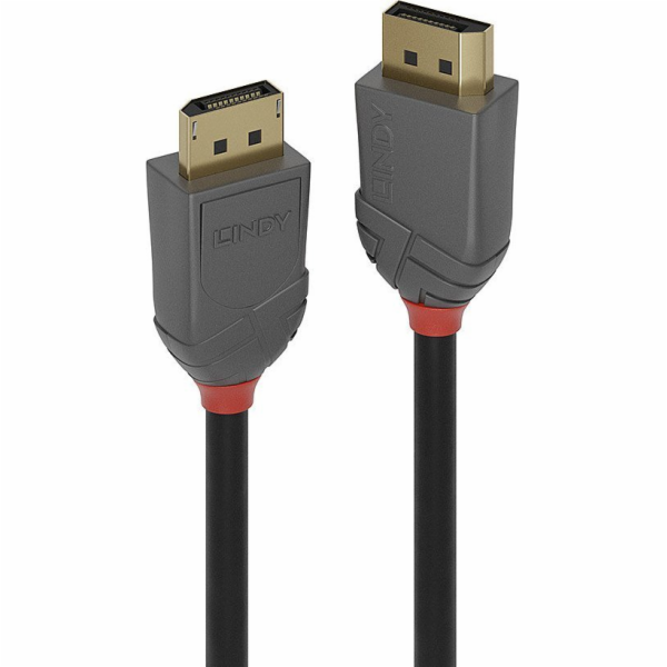 Lindy DisplayPort – kabel DisplayPort 3m šedý (36483)