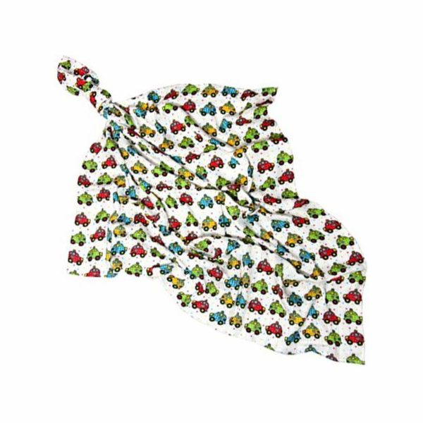 Bambusová plenka Texpol 30x30 cm autíčka (TEX000167)