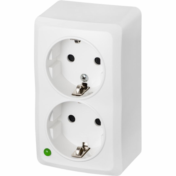 Elektro-Plast BERG Dvojitá zásuvka schuko n/t 2x2P+Z 16A ...