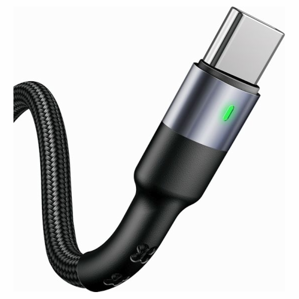Usams USB-A – USB-C kabel USB 1 m černý (23867)