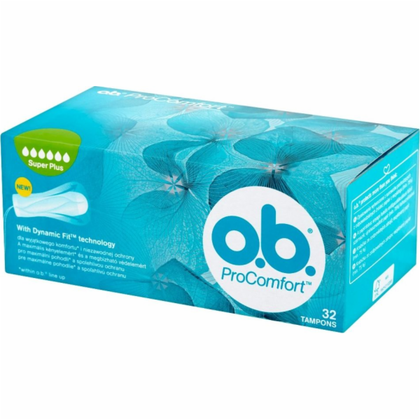 Johnson & Johnson OBProComfort Super Plus pohodlné tampon...