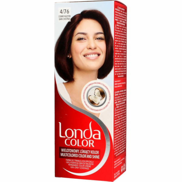Londacolor Krémová barva č. 4/76 tmavý kaštan