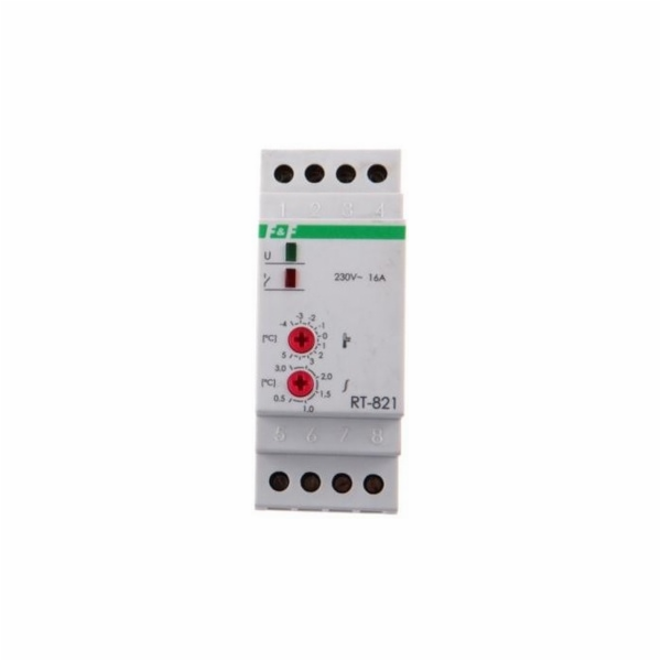 F&F Regulátor teploty 230V 16A 30-60 stupňů RT-822