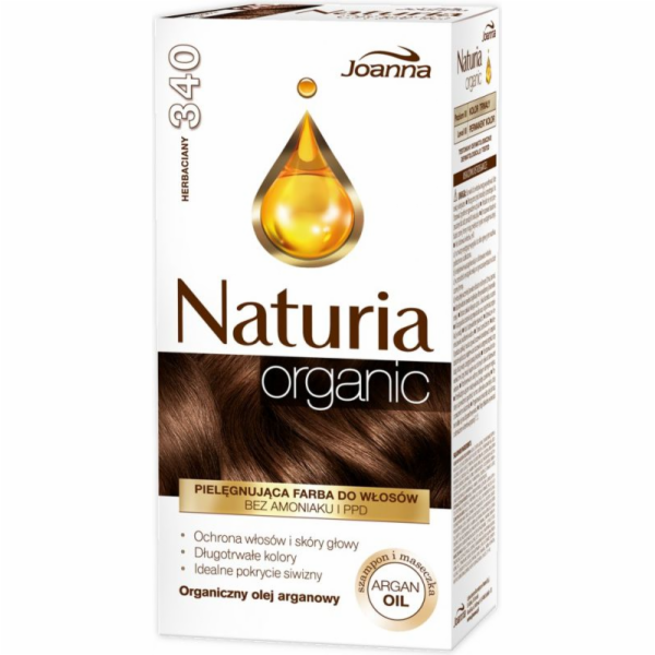 Joanna Naturia organická barva č. 340 čaj
