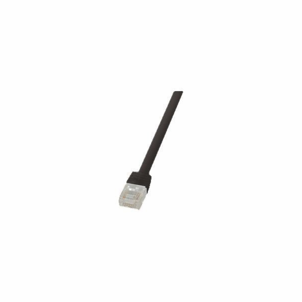 LogiLink Patchcord U/UTP, Cat6, 0,5 m, černý (CF2023U)