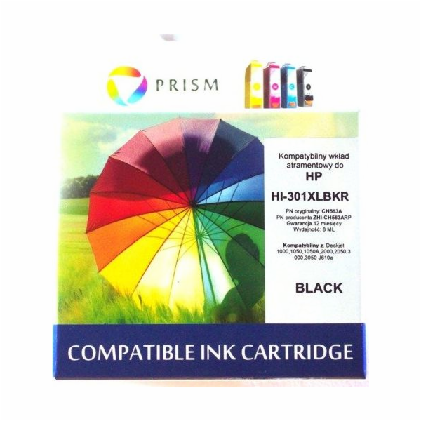 Prism inkoust Náhradní inkoust od HP č. 301XL CH563EE Bla...