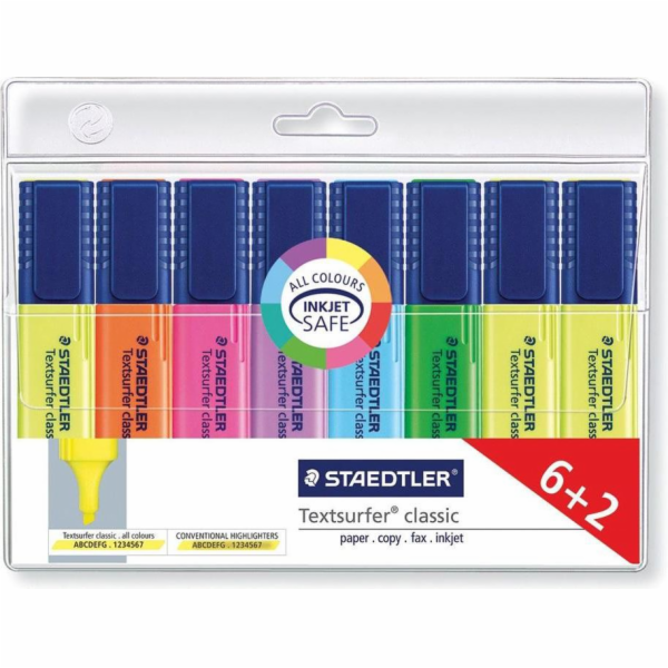 Zvýrazňovač Staedtler Textsurfer 6+2