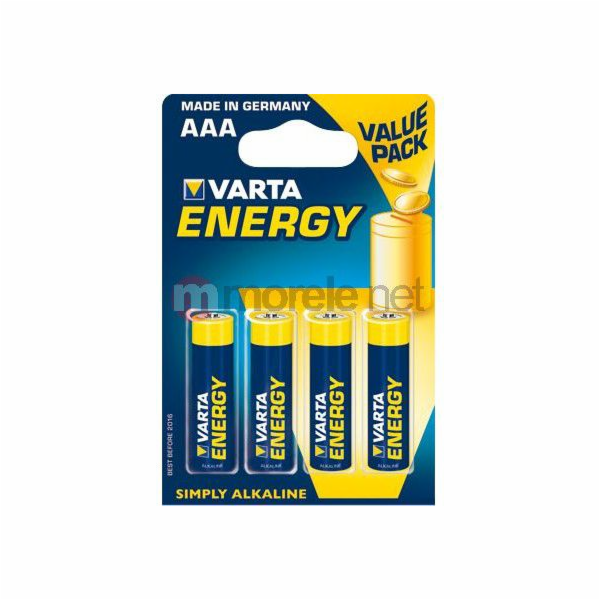 Varta Baterie Energy AAA / R03 4 ks.