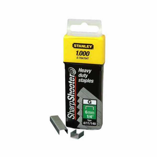 Stanley Sponka typ G 4/11/140 6mm 1000ks. (TRA704T)
