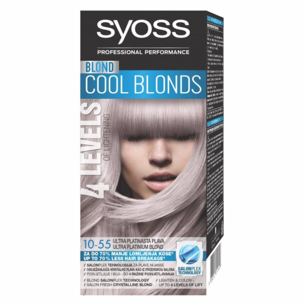 Schwarzkopf Classic Paint č. 10-55 Ultra Platinum Blonde
