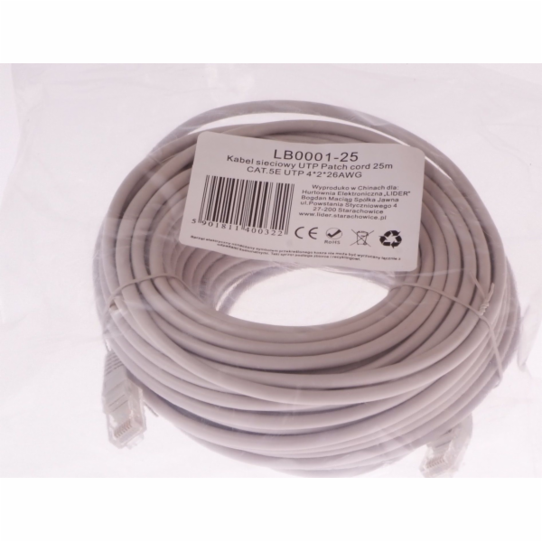 Libox UTP 25m CAT.5E UTP 4x2x26 AWG