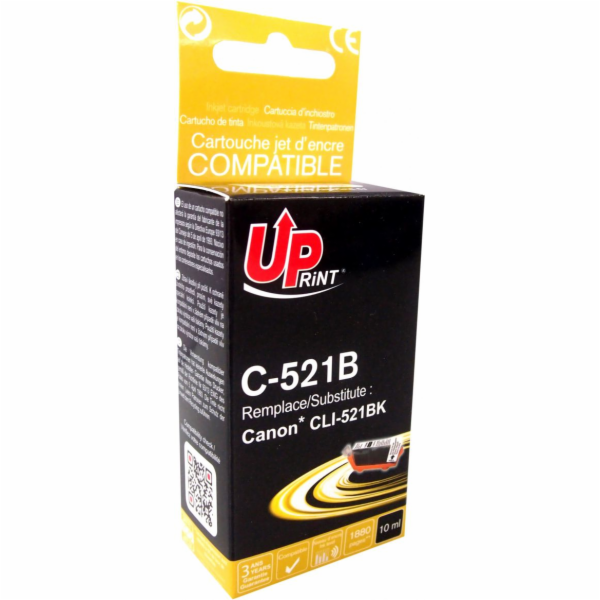 Inkoust UPrint C-521B / CLI521BK (černý)