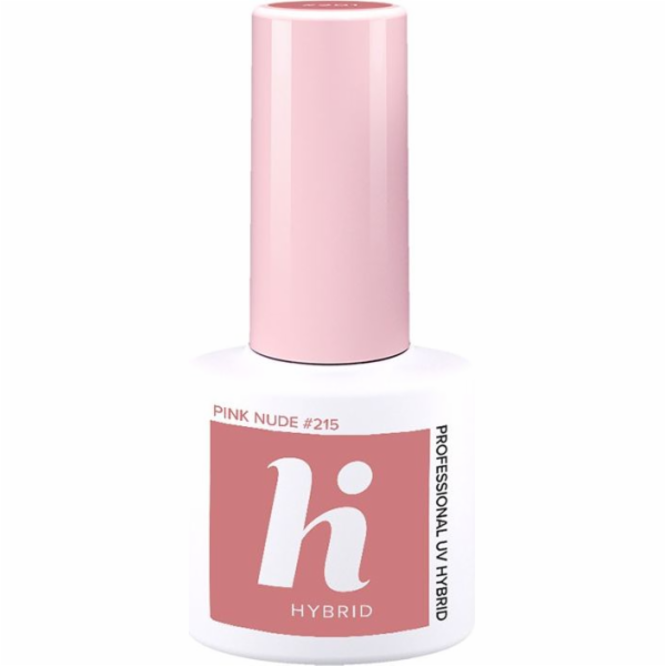 Hi Hybrid Hybrid lak na nehty č. 215 Pink Nude 5ml