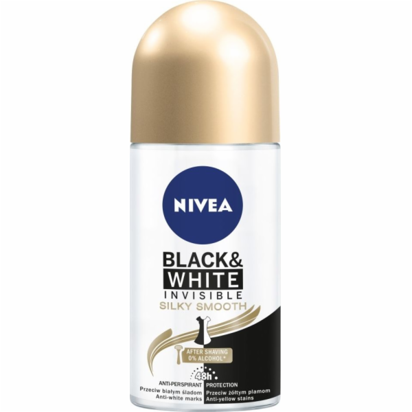 Nivea Nivea Deodorant INVISIBLE SILKY SMOOTH dámský roll-...