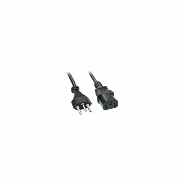 Lindy IEC napájecí kabel 3m - IEC320 C13 - 30418