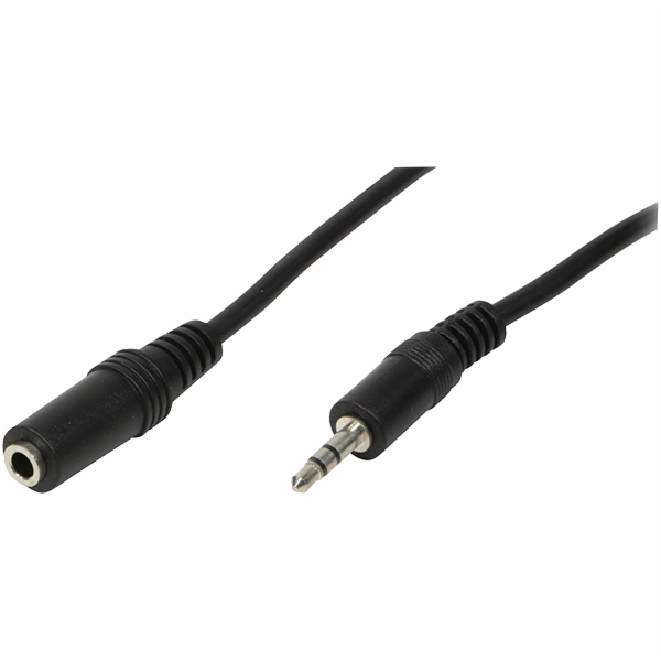 Kabel LogiLink Jack 3,5 mm – Jack 3,5 mm 10 m černý (CA1056)