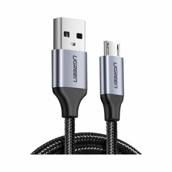 Ugreen USB-A - microUSB kabel 1,5 m šedý (60147)