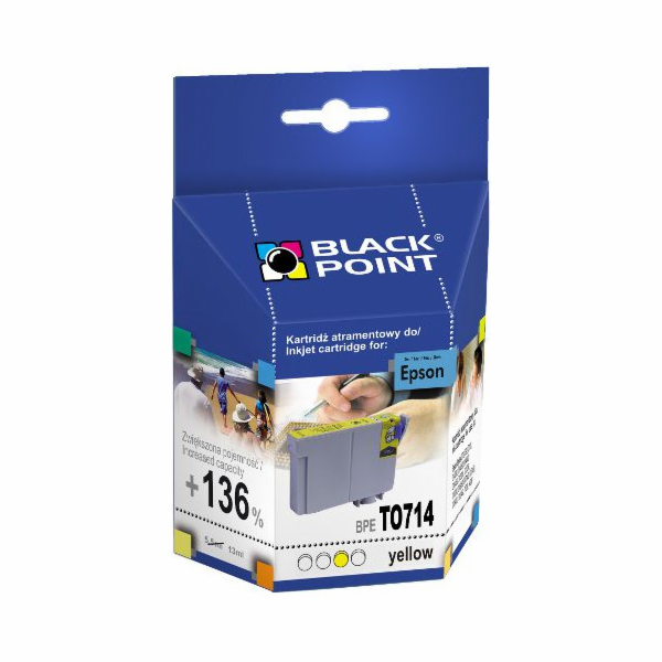Inkoust Black Point BPE T0714 / T071440 (žlutý)