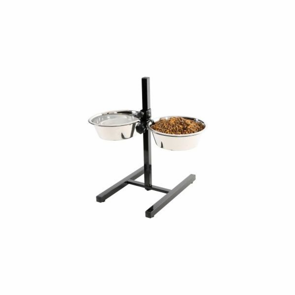 Zolux Sada 2 misek 24,5 cm 2,75l + nastavitelný stojan.