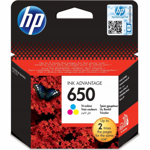 Inkoust HP Inkoust HP 650 (CZ102AE)