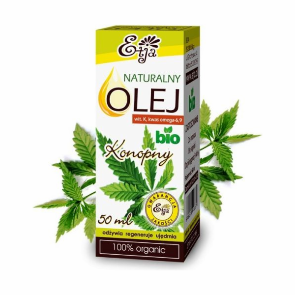 Etja organický konopný olej, 50 ml