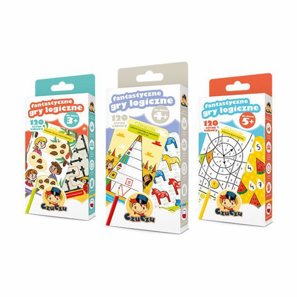 Czuczu Fantastické logické hry 3+ - (9515)