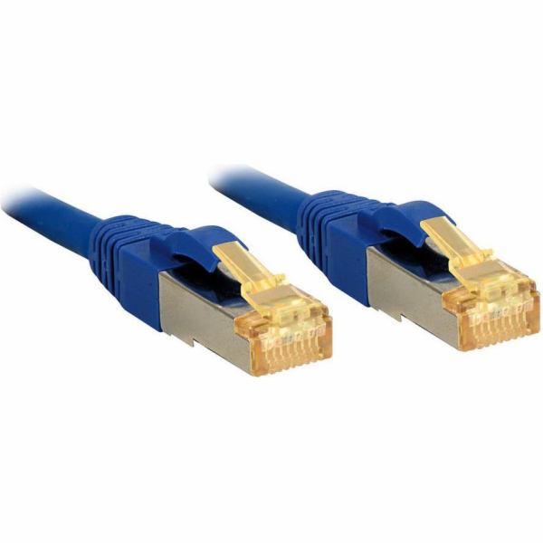 Lindy Patchcord Cat.7, S/FTP, PIMF, LSOH, 5m, modrý (47281)