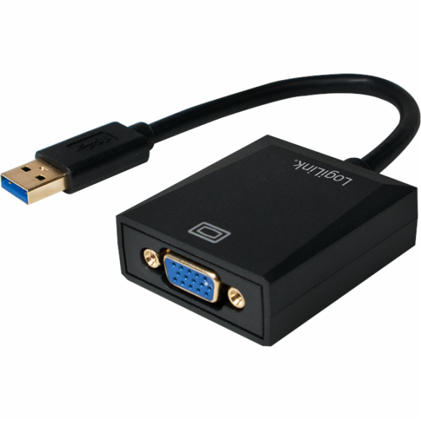 LogiLink USB – VGA USB adaptér černý (UA0231)