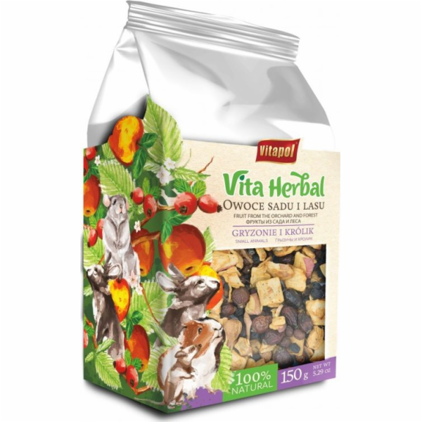 Vitapol Vita Herbal pro hlodavce a králíky, ovoce ze sadu...
