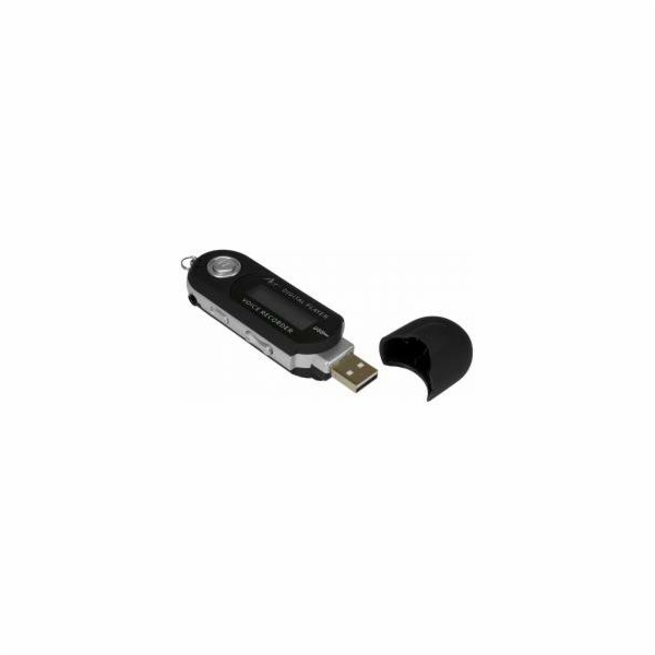Umělecký MP3 přehrávač 8GB černý (AMP03B)