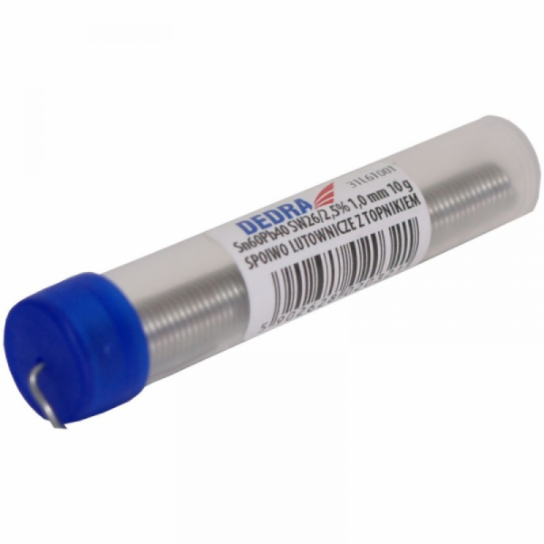 Dedra Tin s tavidlem 1,0 mm lahvička 10g (31L61001)